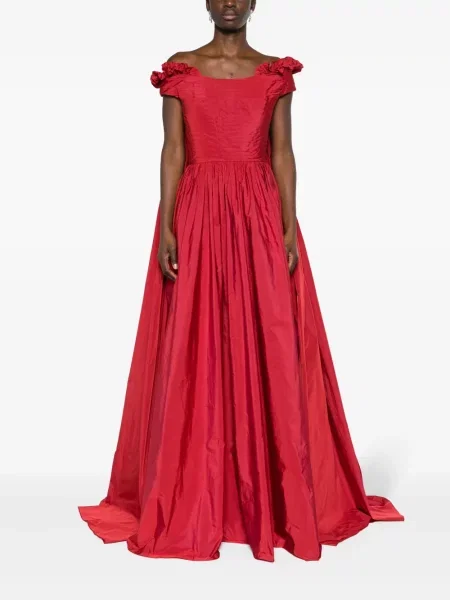 Taftas suknele Elie Saab raudona