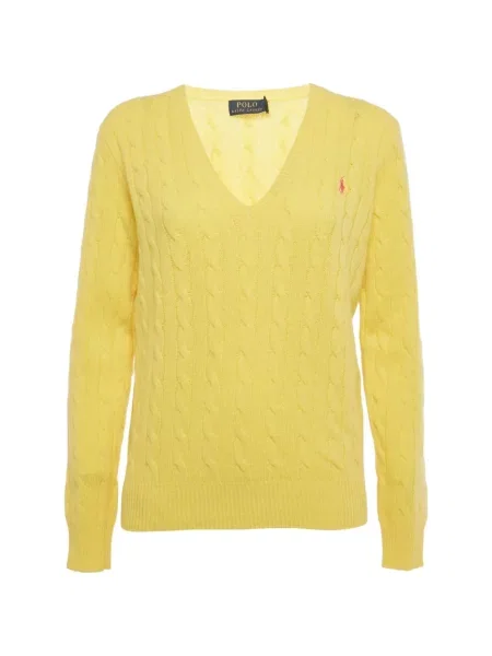 Haftowany dzianinowy garnitur Polo Ralph Lauren niebieski