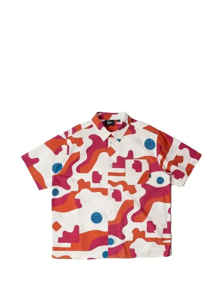 Scurt cămașă By Parra cu imprimeu abstract
