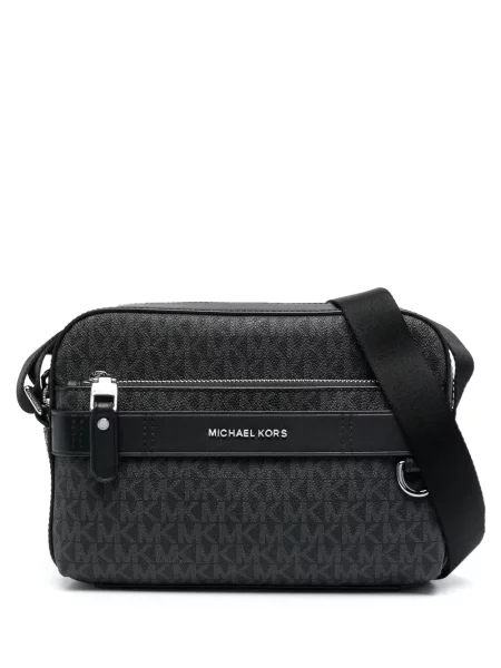 Geantă Michael Kors cu imagine negru