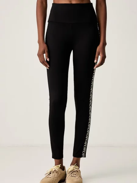 Pantaloni Michael Michael Kors skinny fit negru