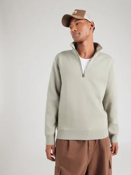 G-STAR Mikina Premium Core pastelovo zelená