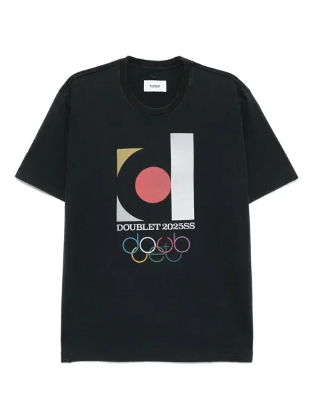 Tricou Doublet cu imagine negru