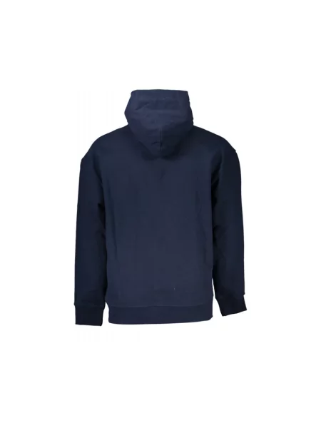 Bluza z kapturem Tommy Jeans niebieska