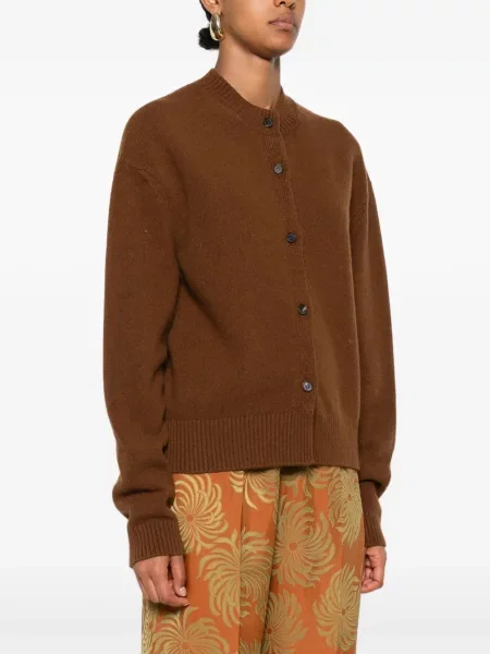 Cardigan Phisique Du Role de lână maro