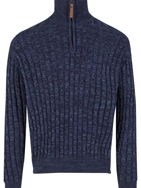 INDICODE JEANS Pulóver Rufus tengerészkék