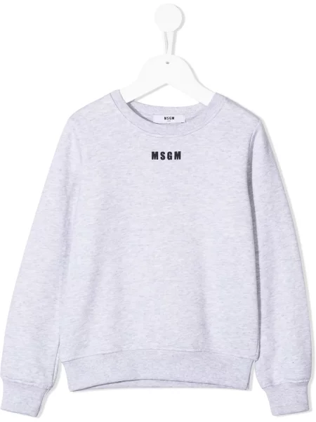 Bluza dziecięca Msgm szara