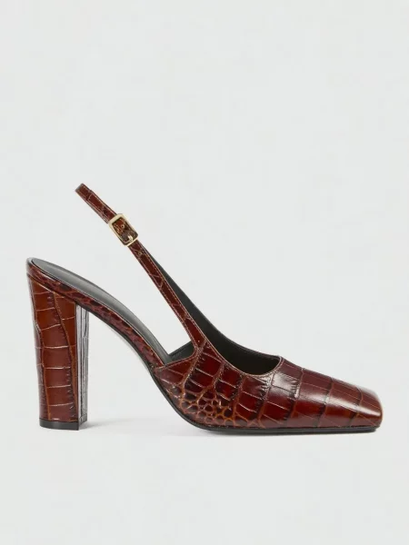 Sandale Liviana Conti din piele slingback maro