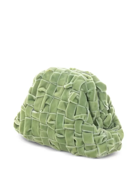 Geantă plic Maria La Rosa verde