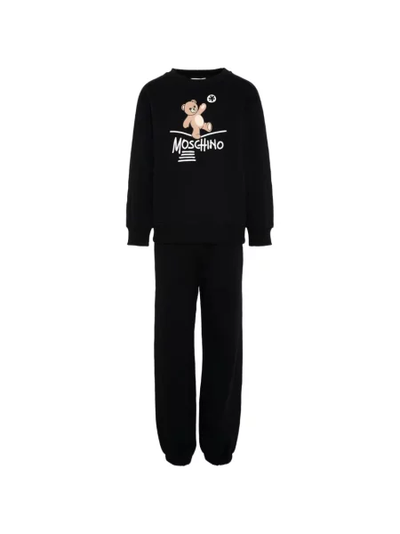 Komplet dresowy dziecięcy Moschino czarny