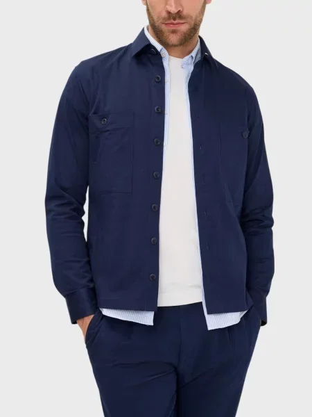 Рубашка Brax синяя