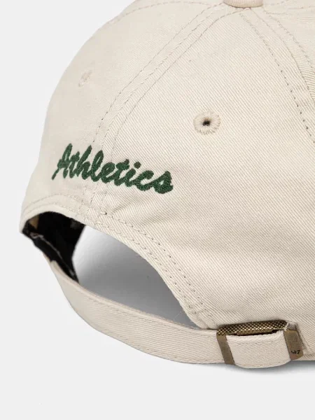Baseballová čepice 47 brand MLB Oakland Athletics s aplikací béžová