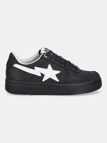 A Bathing Ape sneakers din piele BAPE STA #4 negru