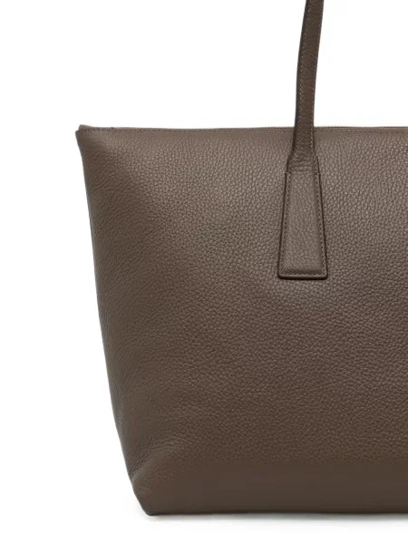 Geantă shopper Furla din piele maro