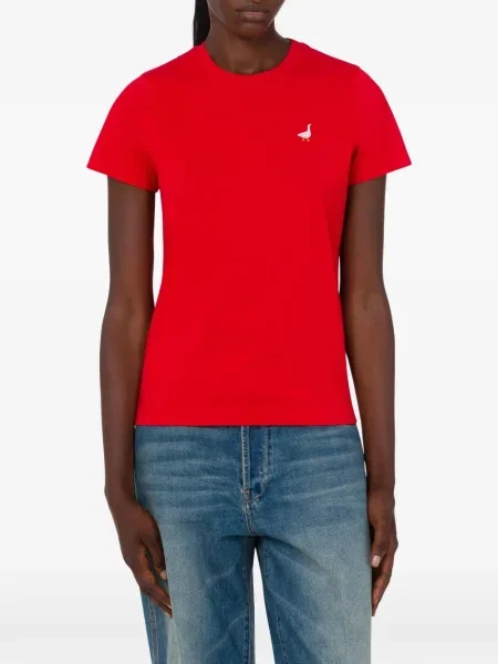 Tricou Moschino scurt roșu