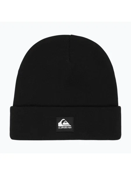 Dětská zimní čepice Quiksilver Brigade Beanie true black černý