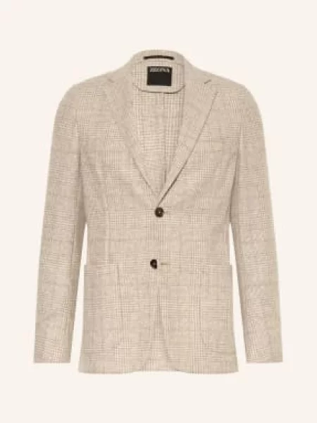 Zegna Sako Extra Slim Fit béžová
