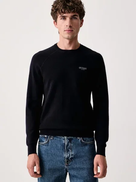 Guess Pulover Bleumarin
