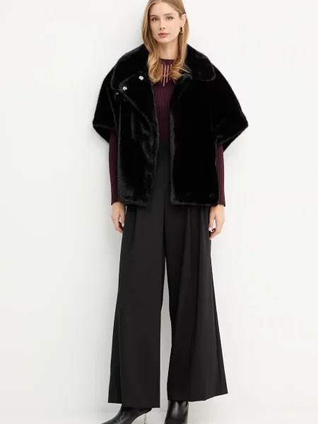 Безрукавка Pinko демісезонна чорний