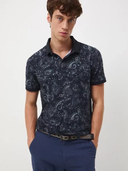 Medicine póló mintás fekete