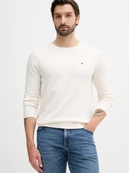 Svetr Tommy Hilfiger pánský béžová