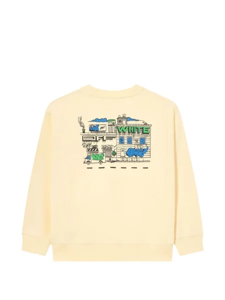 Bluza nierozpinana dziecięca Off-white biała