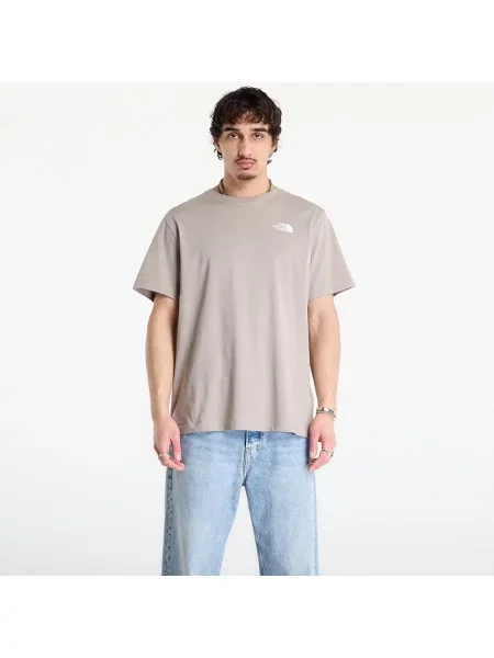 Póló The North Face Evolution Box Nse Short Sleeve Tee Stone Slab XXL
