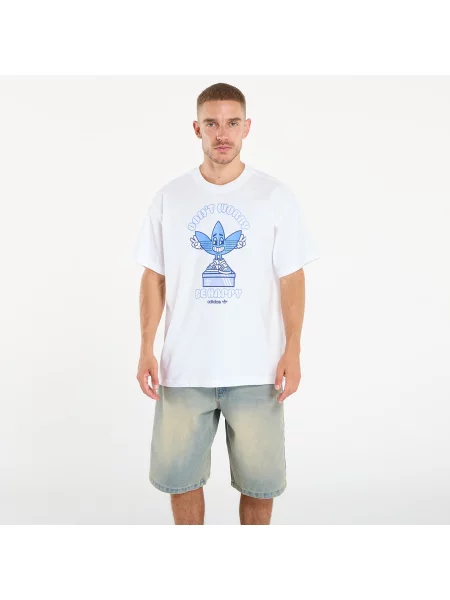 Тениска adidas Smile Treffy T White S бяло