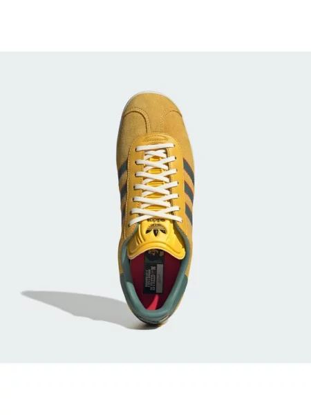 Кроссовки Adidas Gazelle желтые