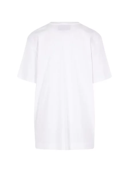 Tricou Simone Rocha cu imagine alb