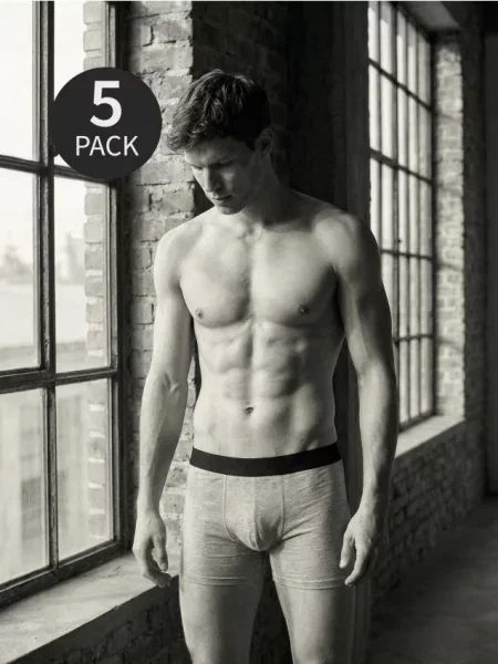 Sinsay bokserki Long 5 pack wielobarwny