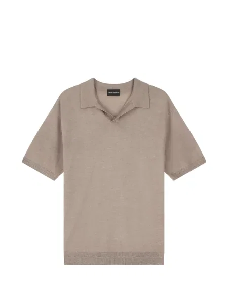 Gulerat tricou Emporio Armani cu decolteu în V