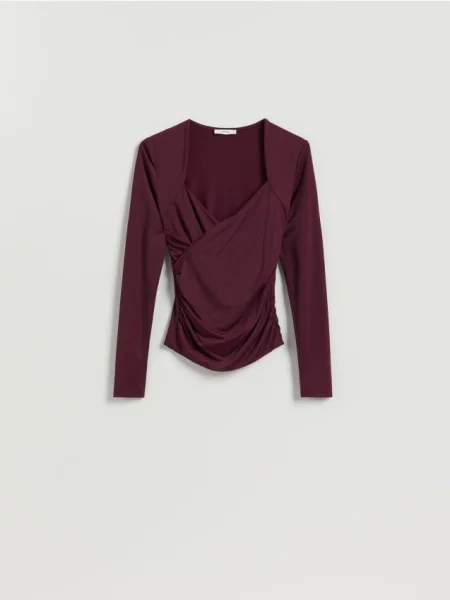 Блуза Reserved фіолетова