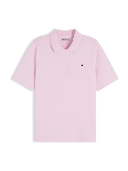 Tricou polo Tommy Hilfiger roz