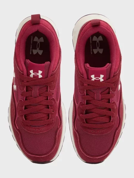 Замшевые кроссовки Under Armour красные