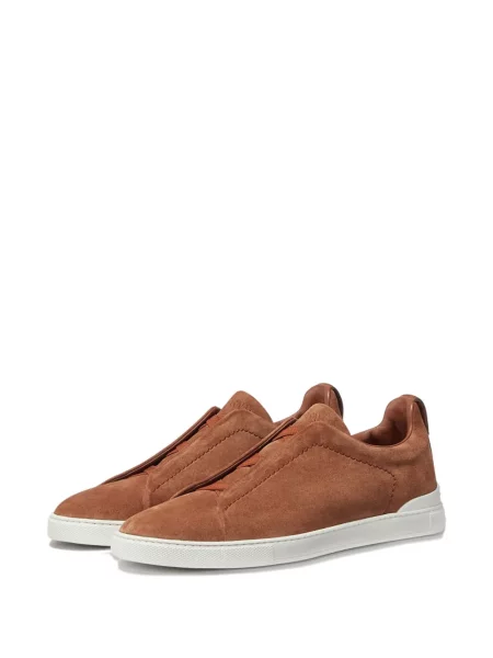 Sneakerși Zegna maro