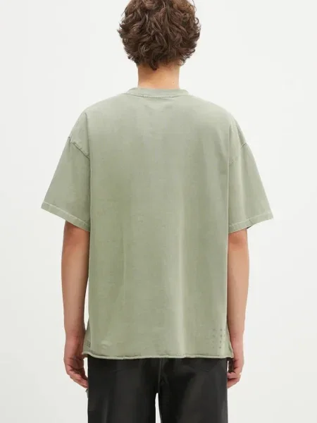 Футболка Ksubi с принтом зеленая