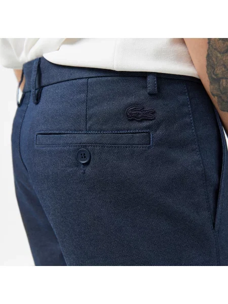 Lacoste Szorty Slim Fit granatowe