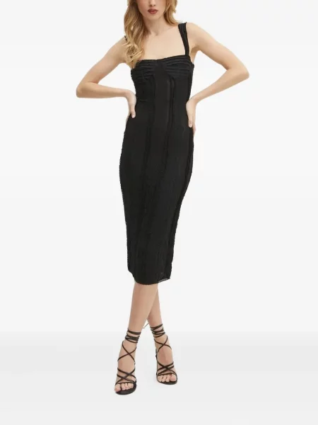 Odgovarati midi haljina Charo Ruiz Ibiza iznad koljena crna