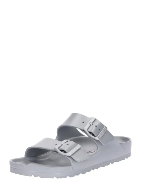 BIRKENSTOCK Saboți Arizona argintiu gri