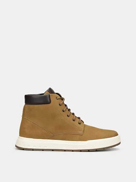 Шкіряні Черевики Braska бежевий