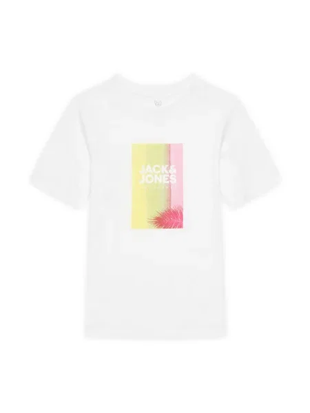 Jack&Jones Marškinėliai Varenna balta