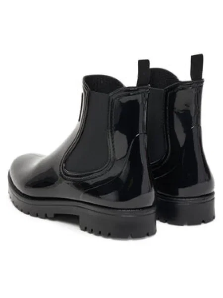 HUGO Gumáky Tabita Rain Bootie čierna