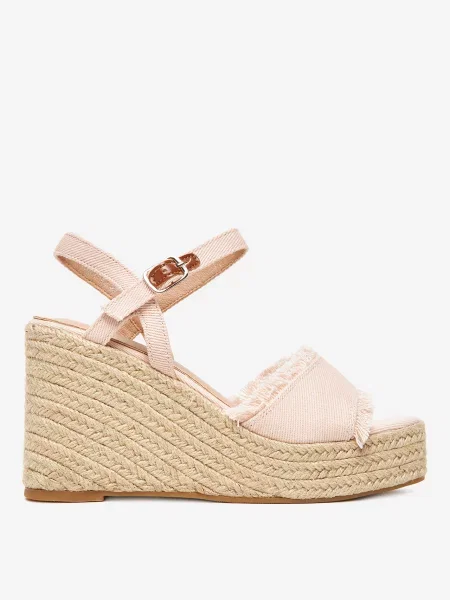 Espadryle różowe