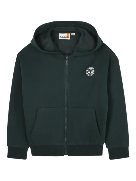 Bluza z kapturem dziecięca Timberland zielona