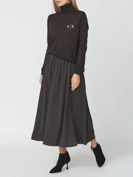 Спідниця Armani Exchange коричнева