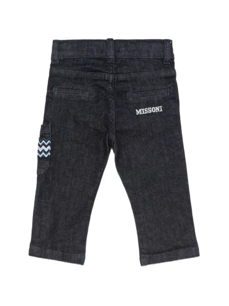 Jeansy dziecięce Missoni niebieskie