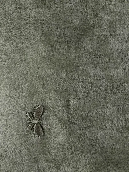 Fular Weekend Max Mara cu franjuri verde