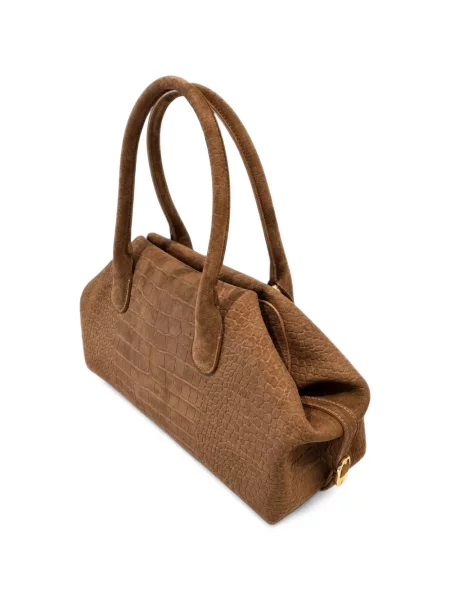 Geantă shopper Themoirè maro