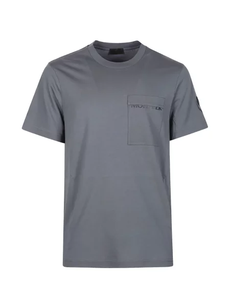 Tricou Moncler cu imagine gri